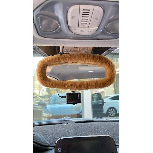 Pelu� Dikiz Ayna K�l�f� S�s Kahverengi