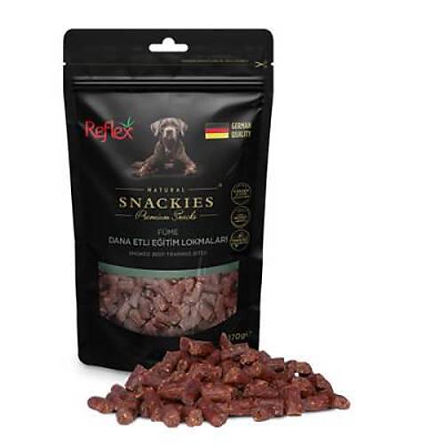 Snackies Natural F�me Dana Etli Tah�ls�z K�pek E�itim Lokmalar� 170 Gr