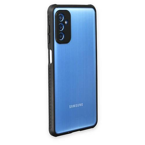 Galaxy M52 5G K�l�f Miami �effaf Silikon - Siyah
