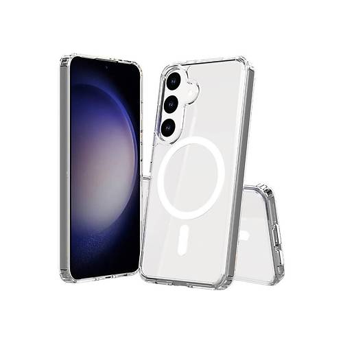 Galaxy S25 FE K�l�f Magneticsafe �effaf Silikon - �effaf
