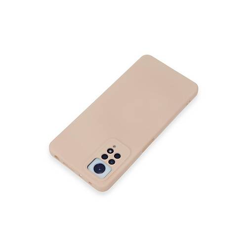 Redmi Note 12 Pro 4G K�l�f Nano i�i Kadife Silikon - Pudra