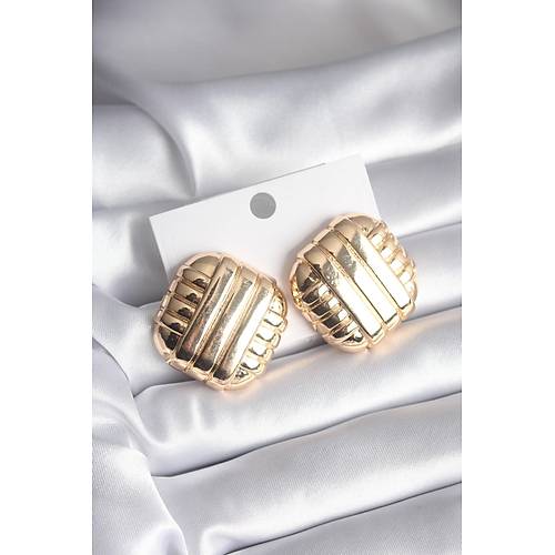 Pirin� Gold Renk ��leme Detay Kad�n K�pe