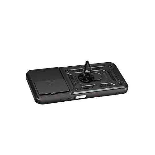 Redmi 15C 4G Pars Lens Y�z�kl� Silikon - Siyah