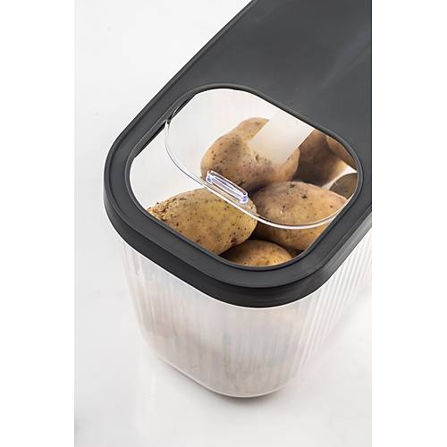 2'Li 10 LT Multibox Kayar Kapakl� Saklama Kab� & Erzak Kab� & Toz Ve Tablet Deterjan Kutusu