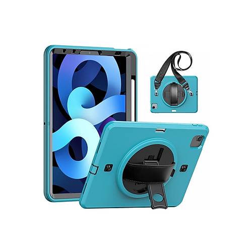 iPad Pro 11 (2020) K�l�f Strap-C Otterbox Tablet Kapak - Mavi