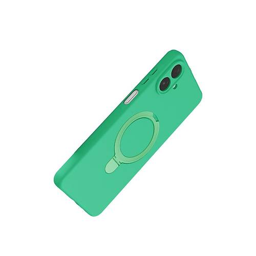 Galaxy A07 4G Regal Magsafe Standl� Kapak - Ye�il