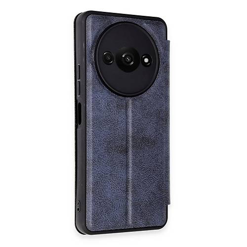 Redmi A3 4G K�l�f Flip Cover - Lacivert