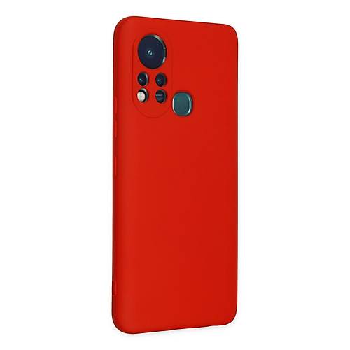 Hot 11s K�l�f Nano i�i Kadife Silikon - K�rm�z�