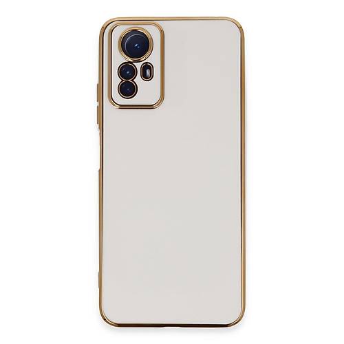Redmi Note 12S K�l�f Volet Silikon - Beyaz