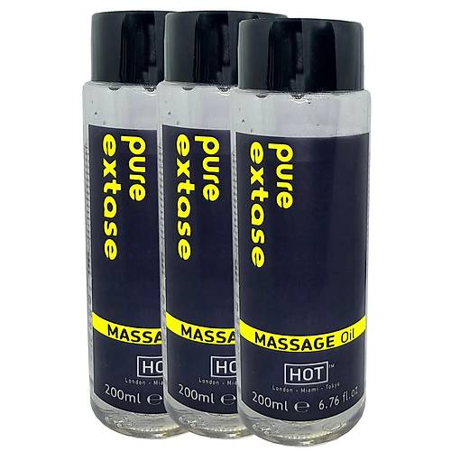 Pure Extase Massage Oil 600 ml Aromal� Masaj Ya�� X 3 ADET