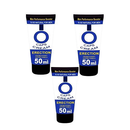 Cream Natural Booster Erkeklere �zel Hareketlendirici Sertlik Kremi 50 ml X 3 Adet