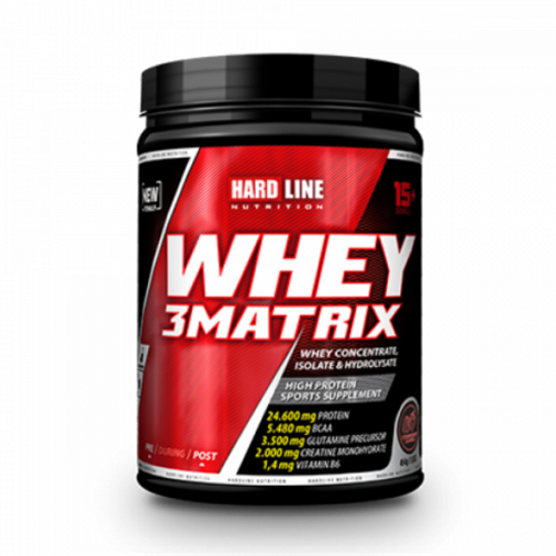 Whey 3Matrix Protein Tozu �ilek 454 gr