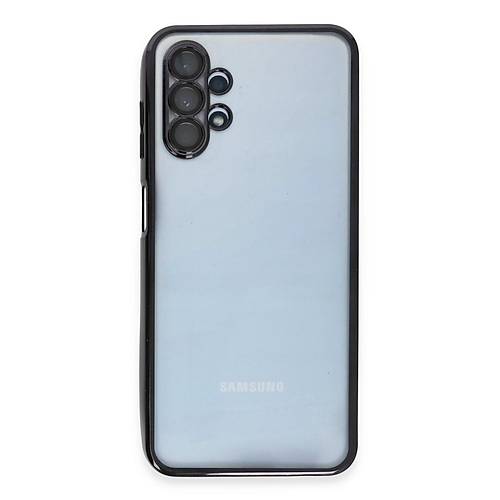 Galaxy A13 4G K�l�f Razer Lensli Silikon - Siyah