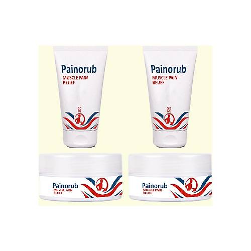 Painorub Krem 2�erli Kril ya�� Afrika zencefil �z� ReliefCream Rahatlamaya 50 ml T�p&Kavanoz Set