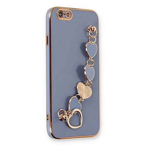 iPhone 6 K�l�f Esila Silikon - Gri