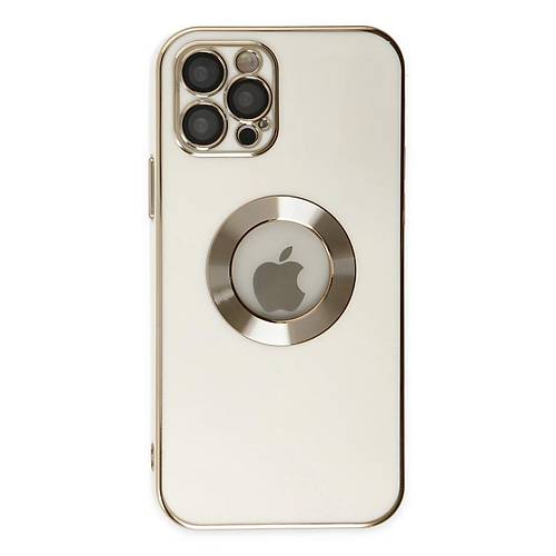 iPhone 12 Pro K�l�f Store Silikon - Beyaz