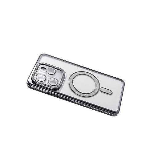 Redmi Note 14 4G Joke Simli Magneticsafe K�l�f - Siyah