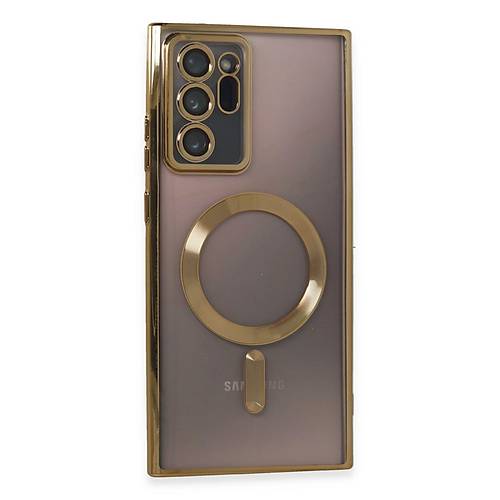 Galaxy Note 20 Ultra K�l�f Kross Magneticsafe Kapak - Gold