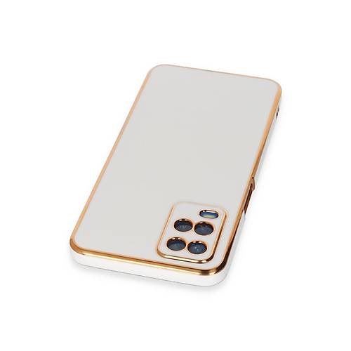 A54 4G K�l�f Volet Silikon - Beyaz