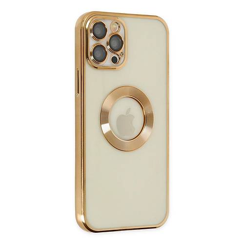iPhone 12 Pro K�l�f Slot Silikon - Gold