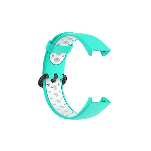 Redmi Watch 2 Spor Delikli Kordon - Turkuaz-Beyaz
