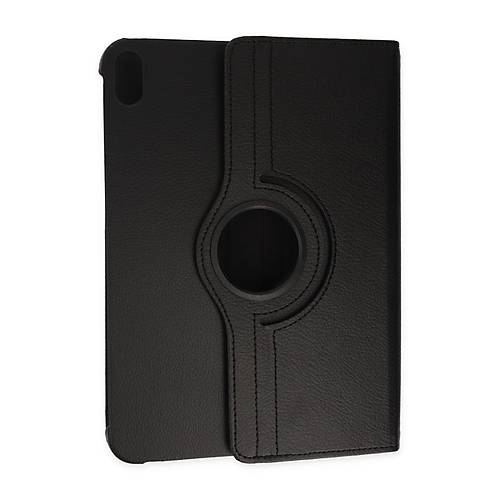 iPad 2022 10.9 (10.nesil) K�l�f 360 Tablet Deri K�l�f - Siyah