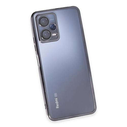 Redmi Note 12 Pro 5G K�l�f Razer Lensli Silikon - Siyah