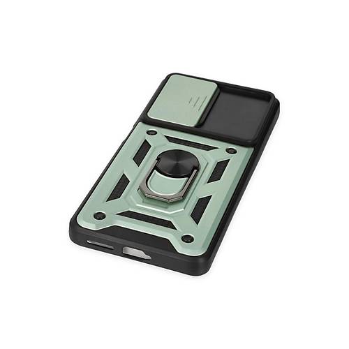 Mi 11T Pro K�l�f Pars Lens Y�z�kl� Silikon - Ye�il