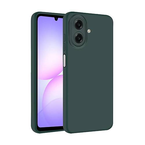 Galaxy A07 4G First Silikon - Koyu Ye�il