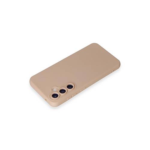 Galaxy S23 FE K�l�f Nano i�i Kadife Silikon - Pudra