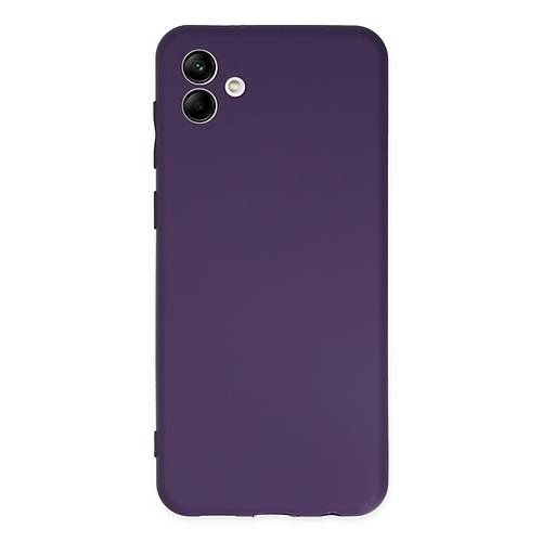 Galaxy A04 K�l�f First Silikon - Mor