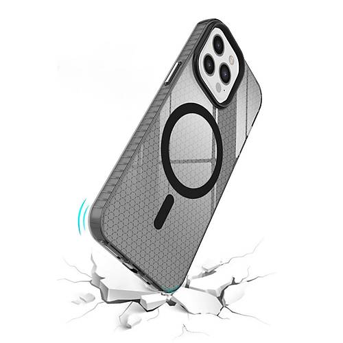 iPhone 12 Pro Max K�l�f Beta Magneticsafe Silikon - Siyah