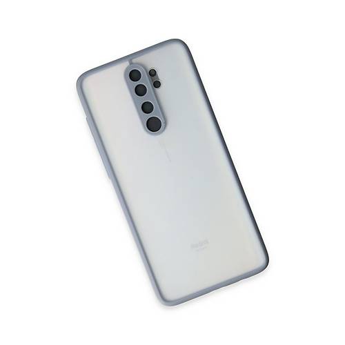 Redmi Note 8 Pro K�l�f Montreal Silikon Kapak - Gri