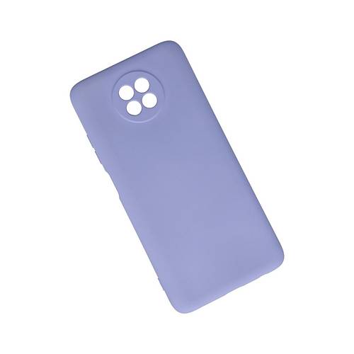 Redmi Note 9 5G K�l�f Nano i�i Kadife Silikon - Lila