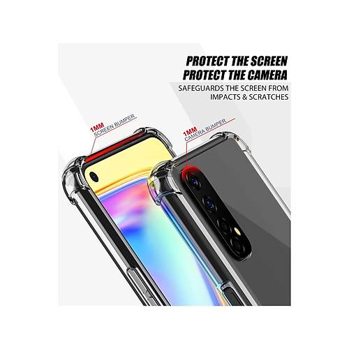 Realme 7 K�l�f Olex Tpu Silikon - �effaf