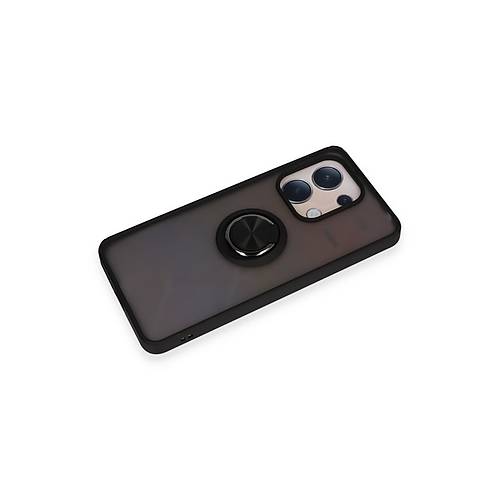 Redmi Note 13 4G K�l�f Montreal Y�z�kl� Silikon Kapak - Siyah