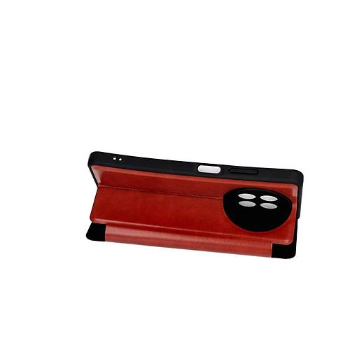 Realme 12 5G K�l�f Flip Cover - K�rm�z�