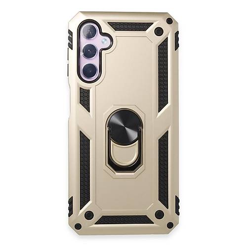 Galaxy A24 4G K�l�f Sofya Y�z�kl� Silikon Kapak - Gold