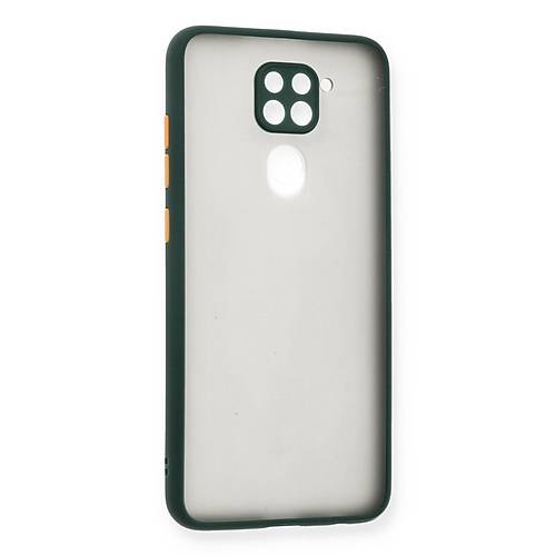 Redmi Note 9 K�l�f Montreal Silikon Kapak - Ye�il