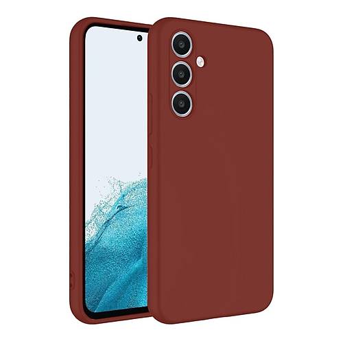 Galaxy A16 5G K�l�f First Silikon - Bordo