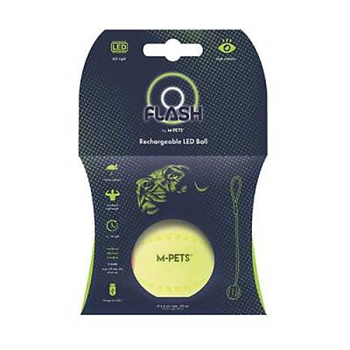 Flash Led Top K�pek Oyunca�� Ye�il 6,4x50 Cm