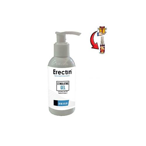 Erectin Jel Sertle�meye Destekleyici Bak�m Jeli 120 ml x 1 ad.+Lustra Masaj Ya��