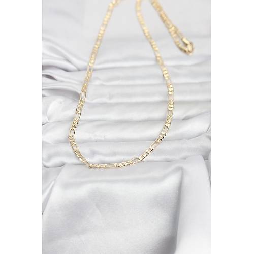 CM 14K Gold Renk Ku�g�z� Zincir Model 60 cm Kad�n Kolye