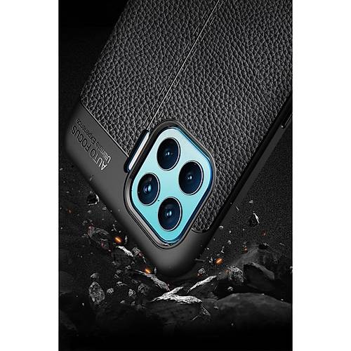 Reno 4 Lite K�l�f Auto Focus Kapak - Lacivert