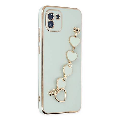 Galaxy A03 K�l�f Esila Silikon - Su Ye�ili