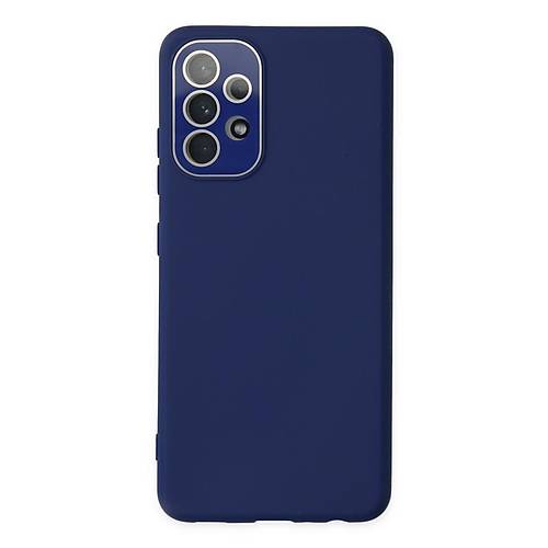Galaxy A33 5G K�l�f Lansman Glass Kapak - Sky Blue