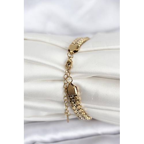 316L �elik Gold Renk Kad�n Bileklik