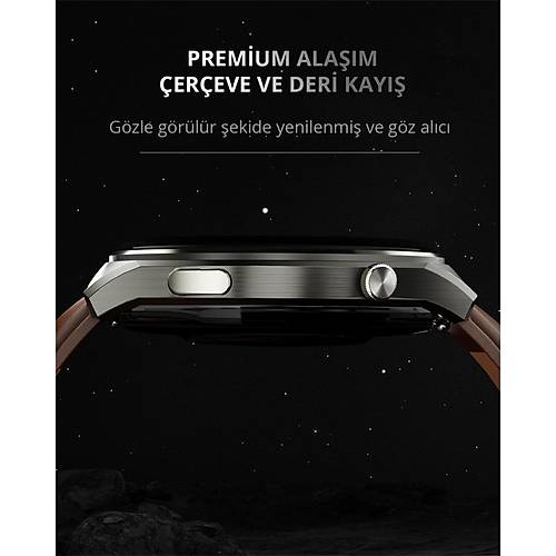 AUKEY SW-2U-GY AKILLI SAAT 3.6CM AMOLED EKRAN VE 15 G�N P�L �MR� IP68 GR�