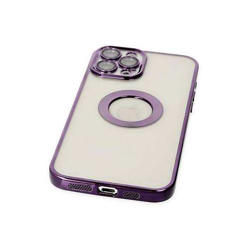 iPhone 12 Pro K�l�f Slot Silikon - Mor