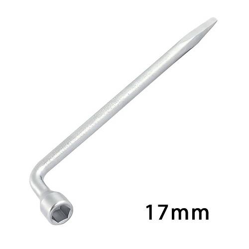 L Pipo Tip Tek Kol �elik Bijon Anahtar� 17mm